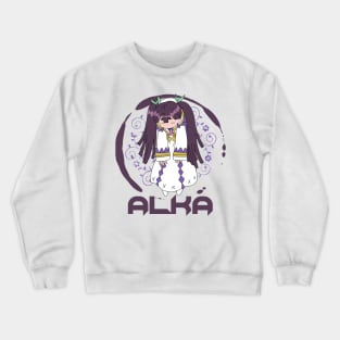 Las Dan - Sage Alka Cute Chibi Crewneck Sweatshirt